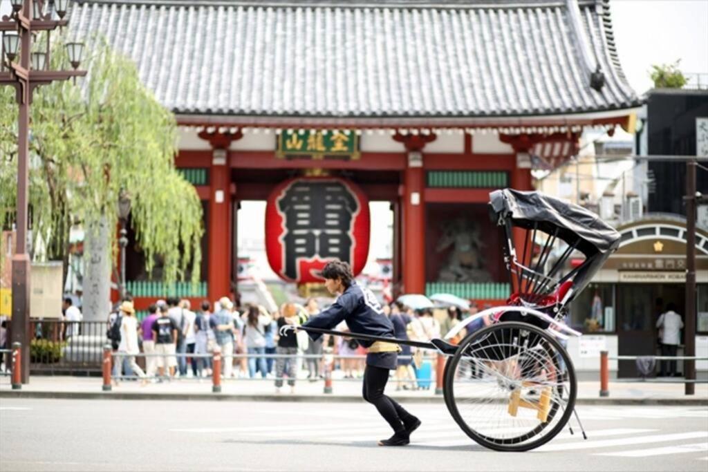 403 Oshiage Sta 3Mins Walk! Wi-Fi & Elevator 4Pax Appartement Tokio Buitenkant foto