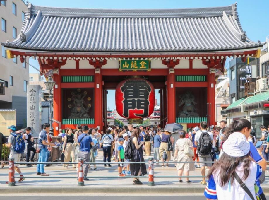 403 Oshiage Sta 3Mins Walk! Wi-Fi & Elevator 4Pax Appartement Tokio Buitenkant foto