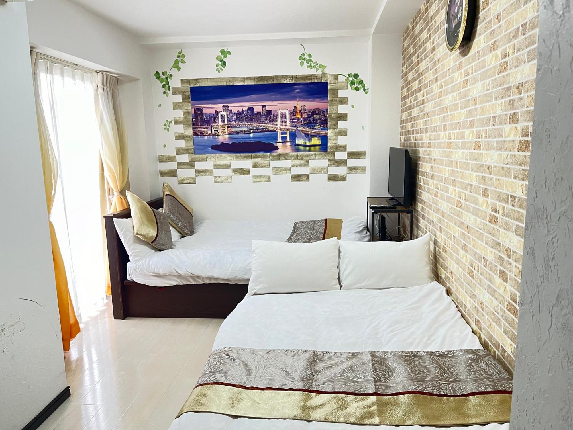 403 Oshiage Sta 3Mins Walk! Wi-Fi & Elevator 4Pax Appartement Tokio Buitenkant foto